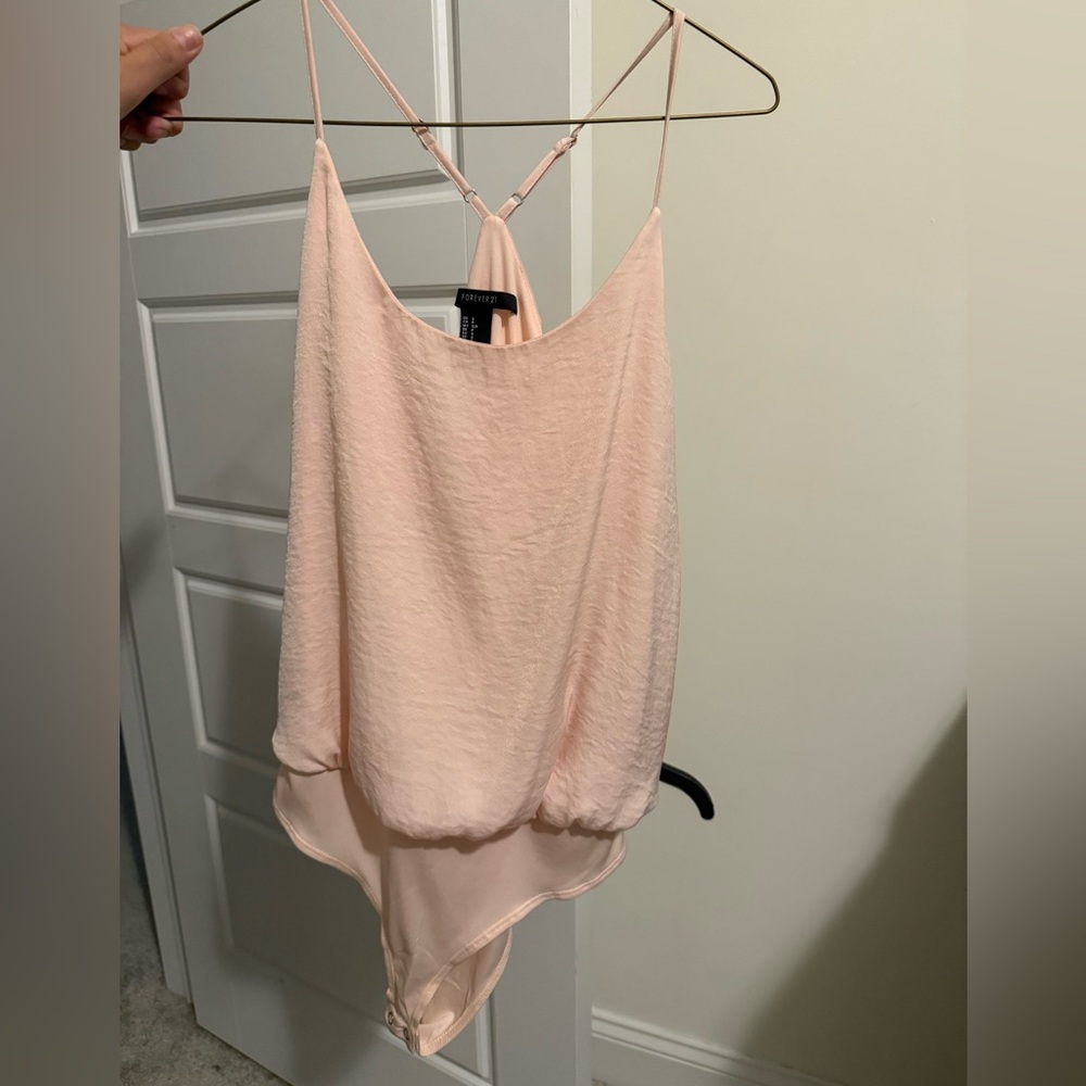 Forever 21 Blush Pink Strappy Top